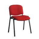 Taurus Stackable Meeting Room Chair With Black Frame - NWOF