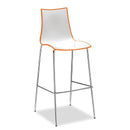 Gecko Shell Dining Stacking Stool - Orange - NWOF