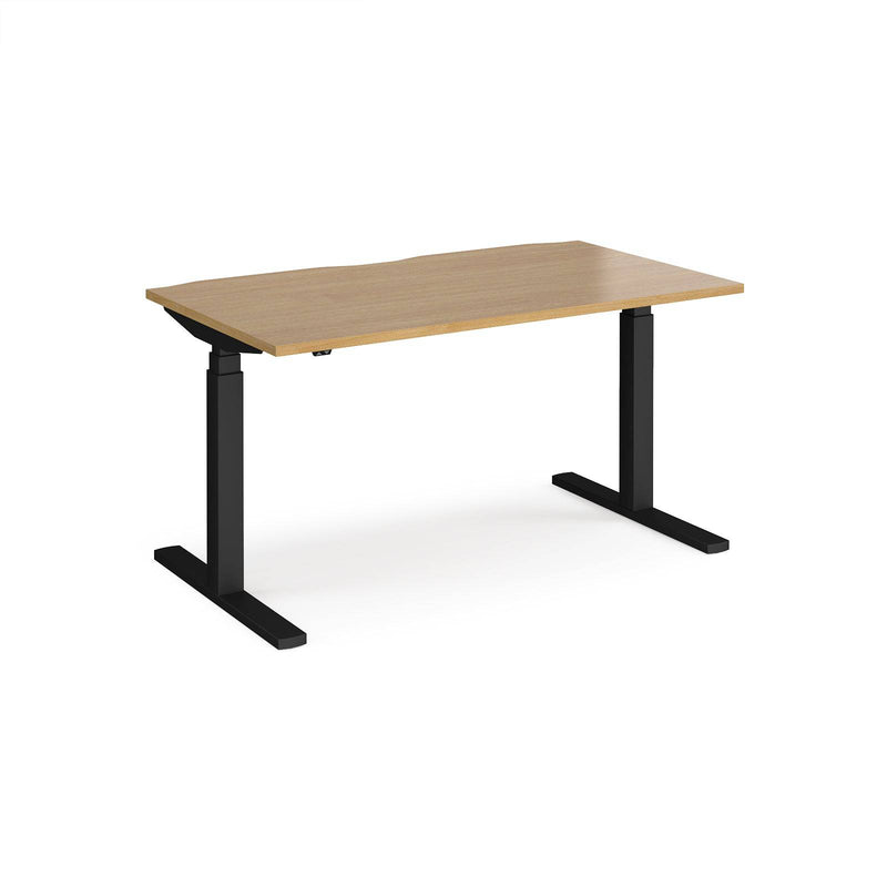 Elev8 Touch Straight Sit-Stand Desk - 1400mm - NWOF