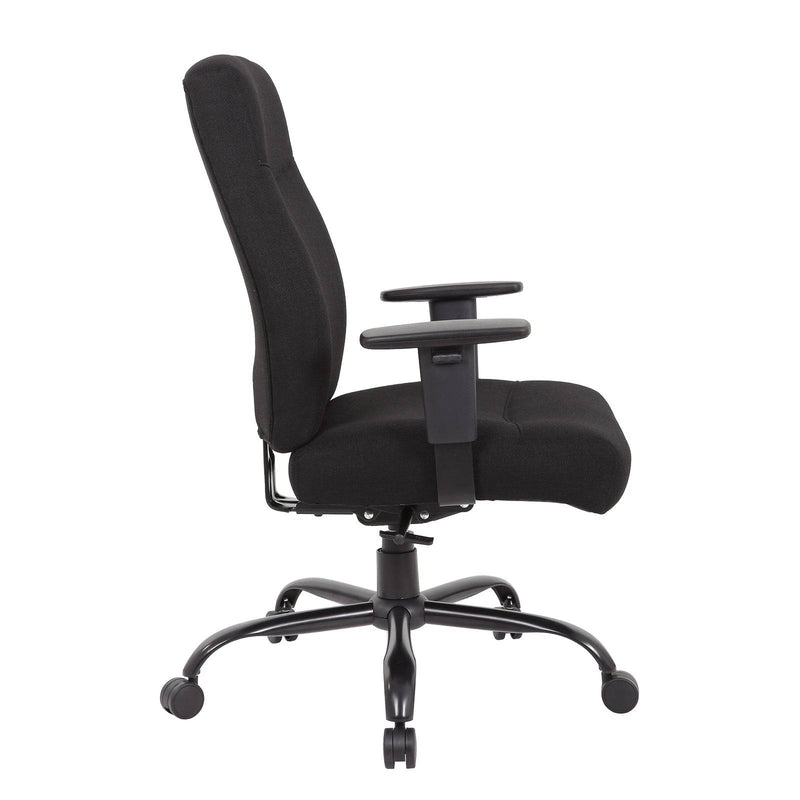 Porter Bariatric Operator Chair With Black Fabric Seat And Back - NWOF