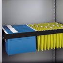 Roll Out Filing Frame for Bisley Systems Storage Cupboards and Tambours - Black - NWOF