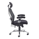 Sandro Mesh Back Executive Chair With Black Air Mesh Seat & Head Rest - NWOF