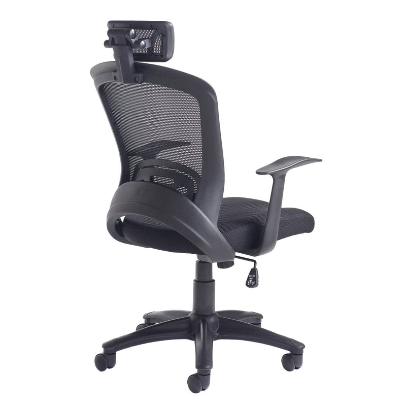 Solaris Mesh Back Operator Chair - Black - NWOF