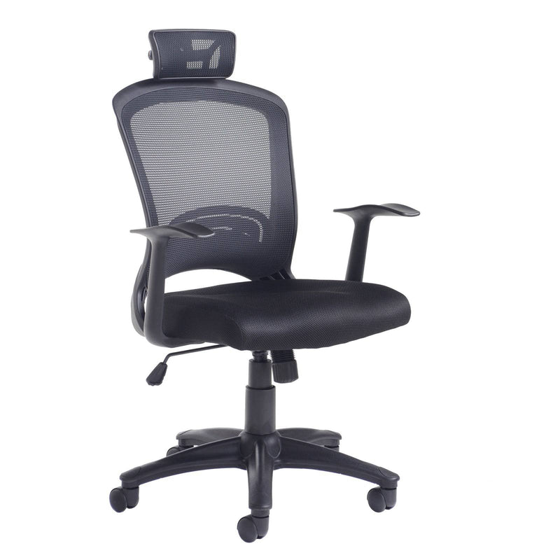 Solaris Mesh Back Operator Chair - Black - NWOF