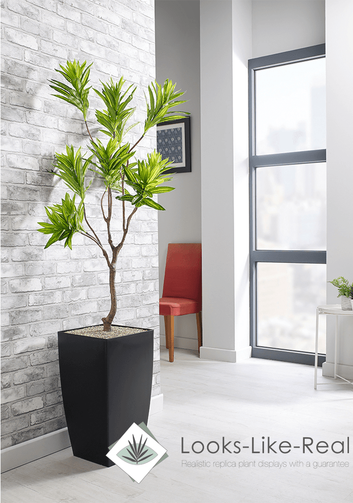 indoor artificial floor standing plants Song of Jamaica Floor Standing Plant– Flogit2us.com