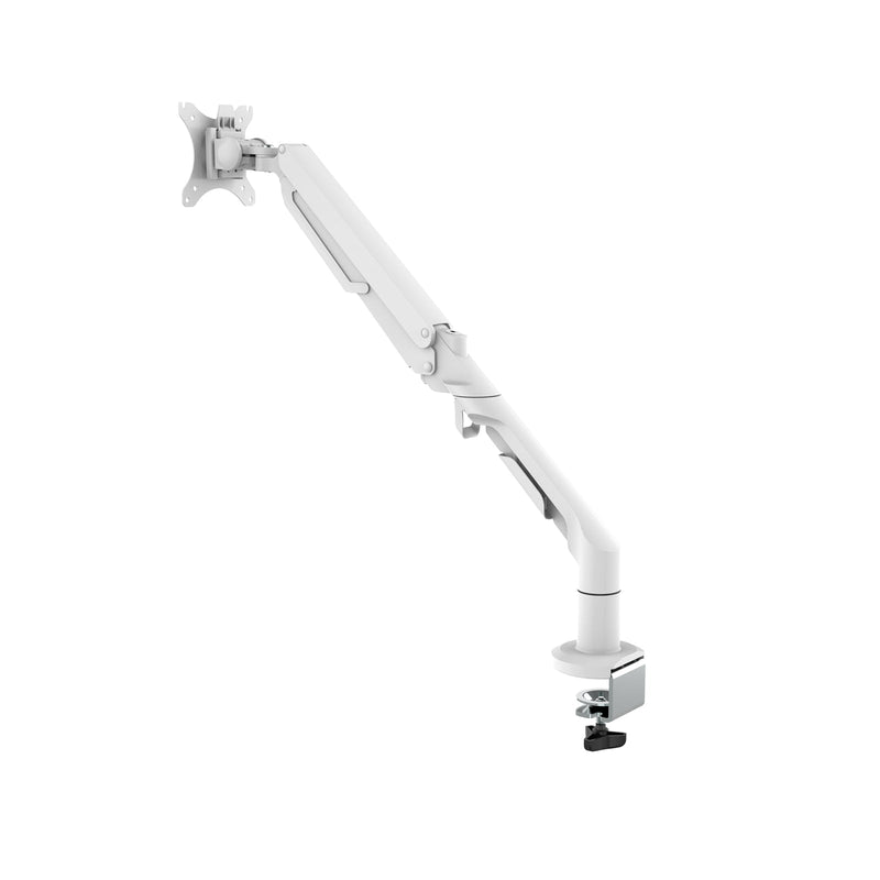 Triton Gas Lift Single Monitor Arm - White - NWOF
