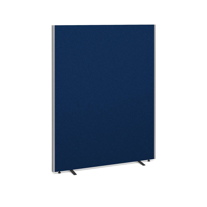 Floor Standing Fabric Screen - Blue - NWOF