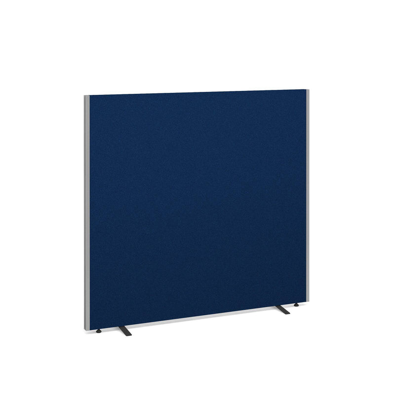 Floor Standing Fabric Screen - Blue - NWOF