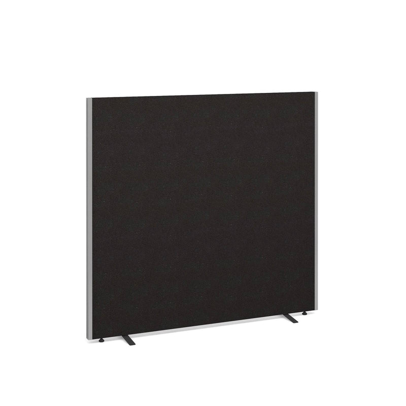 Floor Standing Fabric Screen - Charcoal - NWOF