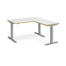 Elev8 Touch Sit-Stand Desk With 800mm Return - 1400mm - NWOF