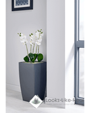 White Orchid Floor Standing Plant - NWOF
