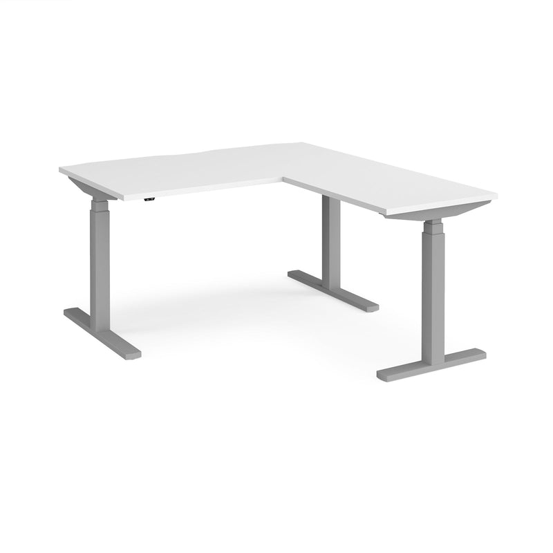 Elev8 Touch Sit-Stand Desk With 800mm Return - 1400mm - NWOF