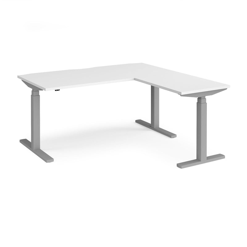 Elev8 Touch Sit-Stand Desk With 800mm Return - 1600mm - NWOF