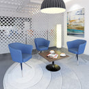 Otis Single Seater Tub Chair With 4 Star Swivel Base - NWOF