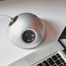 Pluto Domed On-Surface Power Module With 2 x UK Sockets & 1 x TUF (A&C Connectors) USB Charger - Black - NWOF