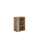 Universal Single Door Tambour Cupboard - Oak - Flogit2us.com