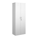 Duo Double Door Cupboard - White - NWOF
