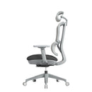 Shelby Mesh Back Operator Chair With Fabric Seat & Headrest - NWOF
