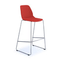Strut Multi-Purpose Stool With Chrome Sled Frame - NWOF