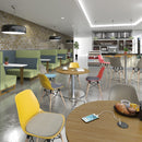 Strut Multi-Purpose Stool With Chrome Sled Frame - NWOF