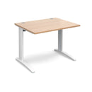 TR10 800mm Deep Straight Desk - Beech - NWOF