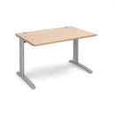 TR10 800mm Deep Straight Desk - Beech - NWOF