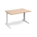TR10 800mm Deep Straight Desk - Beech - NWOF