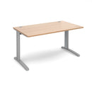 TR10 800mm Deep Straight Desk - Beech - NWOF