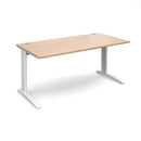 TR10 800mm Deep Straight Desk - Beech - NWOF