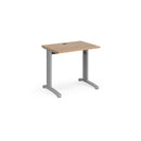 TR10 600mm Deep Straight Desk - Beech - NWOF