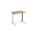 TR10 600mm Deep Straight Desk - Beech - NWOF