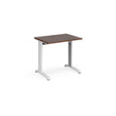 TR10 600mm Deep Straight Desk - Walnut - NWOF