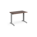 TR10 600mm Deep Straight Desk - Walnut - NWOF
