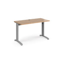 TR10 600mm Deep Straight Desk - Beech - NWOF