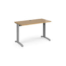 TR10 600mm Deep Straight Desk - Oak - NWOF