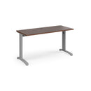 TR10 600mm Deep Straight Desk - Walnut - NWOF