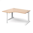 TR10 Ergonomic Desk - Beech - NWOF