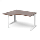 TR10 Ergonomic Desk - Walnut - NWOF