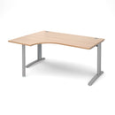 TR10 Ergonomic Desk - Beech - NWOF
