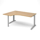 TR10 Ergonomic Desk - Oak - NWOF