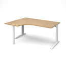 TR10 Ergonomic Desk - Oak - NWOF