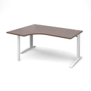 TR10 Ergonomic Desk - Walnut - NWOF