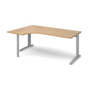 TR10 Ergonomic Desk - Oak - NWOF