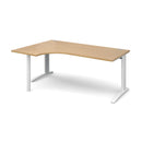 TR10 Ergonomic Desk - Oak - NWOF