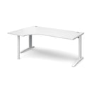 TR10 Ergonomic Desk - White - NWOF