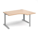 TR10 Ergonomic Desk - Beech - NWOF