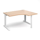 TR10 Ergonomic Desk - Beech - NWOF
