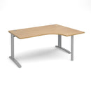 TR10 Ergonomic Desk - Oak - NWOF