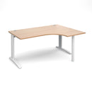 TR10 Ergonomic Desk - Beech - NWOF