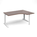 TR10 Ergonomic Desk - Walnut - NWOF